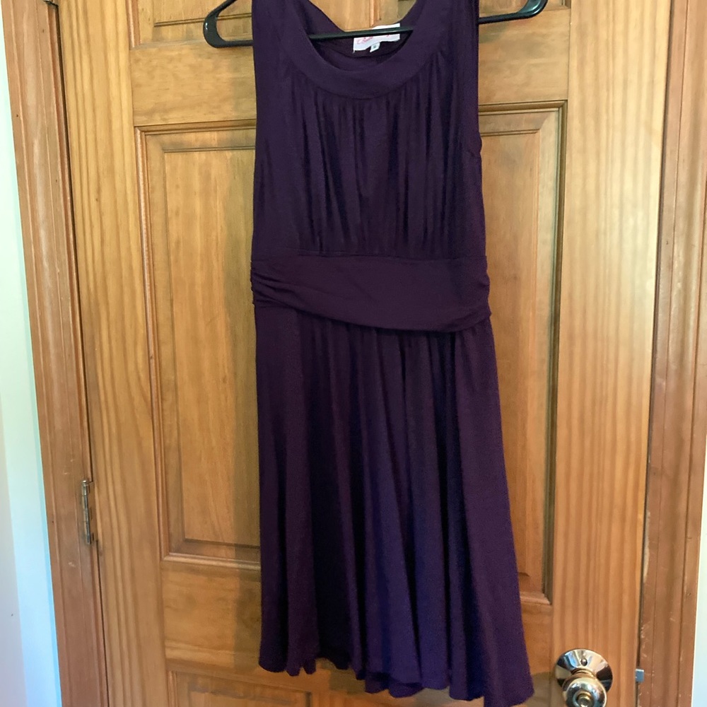 Purple dress